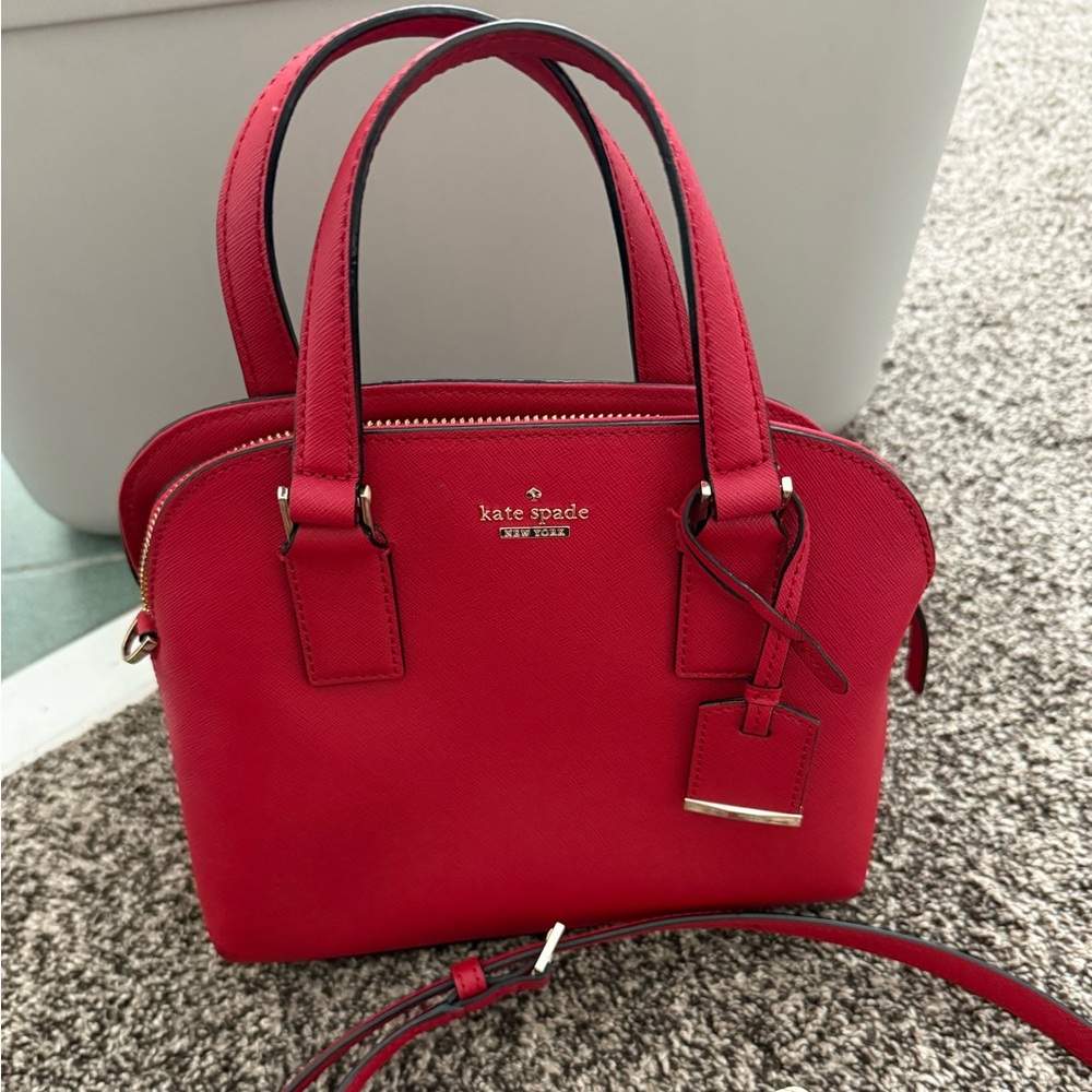 Kate Spade Cherry Red Satchel